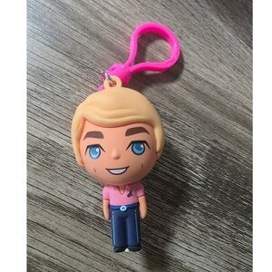 Mattel Ken Doll Keychain 2024 Figure Bag Charm Pink Clip J163-24B28